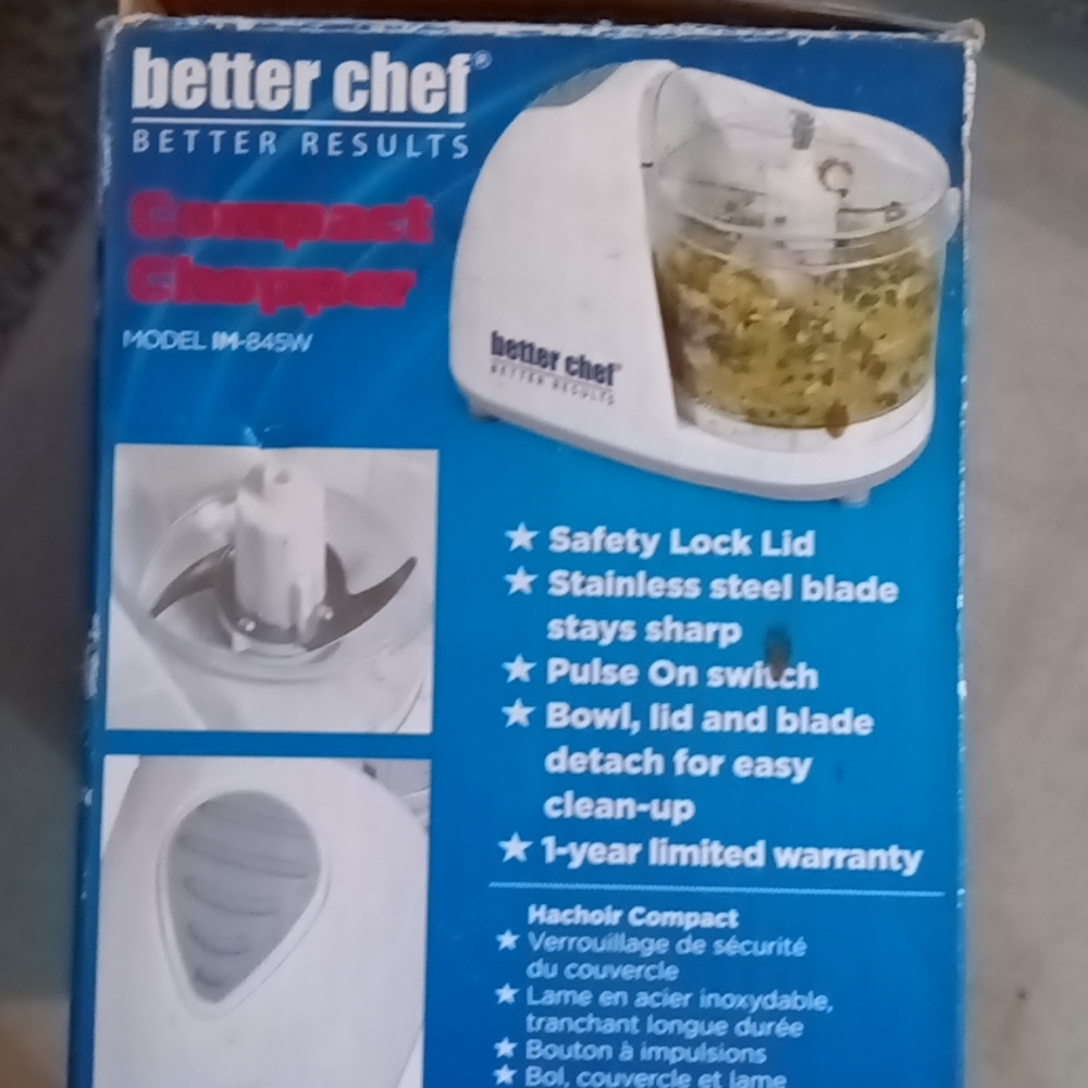Better Chef compact chopper. - Picture 3 of 5